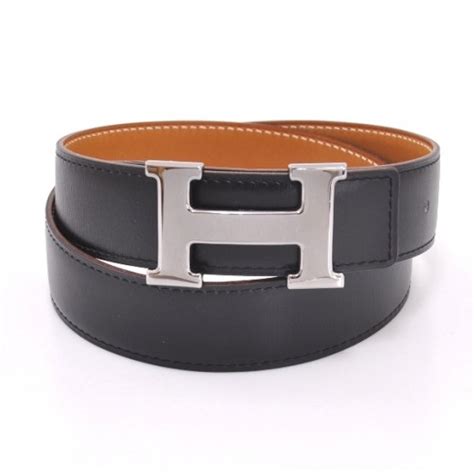 hermes belt black on black|black hermes belt silver buckle.